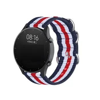 22MM mados Colorfu Dirželis Ticwatch GTX Smart Watch Band nailono Sporto Riešo Apyrankės Už Ticwatch Pro 2020/2019/E2/S2 Correa