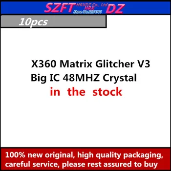 SZFTHRXDZ 5VNT X360 Matricos Glitcher V3 Mėlyna PCB Didelis IC 48MHZ Kristalų laikrodžių osciliatoriai