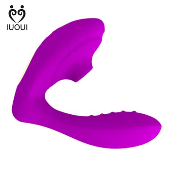 IUOUI Sekso žaislai Vibruojantis massager sekso žaislai moterims gyvis vibratorius pagamintas iš silikono Vibratorius keletą Sekso žaislų moteris clit žaislas