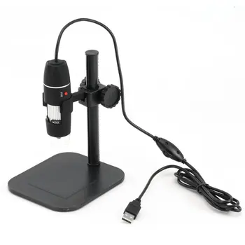 USB Elektronika Skaitmeninis Mikroskopas 50X į 500X Didinamąjį Elektronų Biologinių Endoskopą Pastatytas Led Žibintai su Laikikliu ir CD