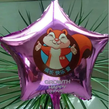 Folija Balionas Individualų picture18 colių star balionas logotipą, vestuvių/ - metį dekoratyvinis balionas