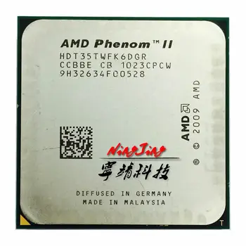 AMD Phenom II X6 1035T 1035 2.6 G Six-Core CPU procesorius HDT35TWFK6DGR Socket AM3