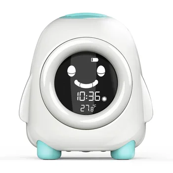 Naujas Žadintuvas Naktiniai Vaiko Asmenybės Pingvinas Atidėti Naktį Šviesos LCD Žadintuvas Laikrodis Laisvalaikio Skaitmeninis Laikrodis, Namų Puošybai