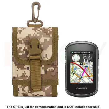 Mutis-pareigos Tactical Dėklas Kabinti Vandeniui Nailono Krepšys Nešiojamų Apsaugoti Atveju Žygiai GPS Garmin Touch 25 35 Priedai