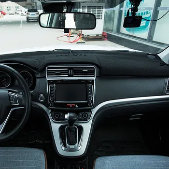 Automobilio prietaisų skydelio dangtelį kilimėlis Mazda CX-7 2006-2016 metams Dešinėje pusėje dashmat trinkelėmis brūkšnys motina apima auto prietaisų priedai