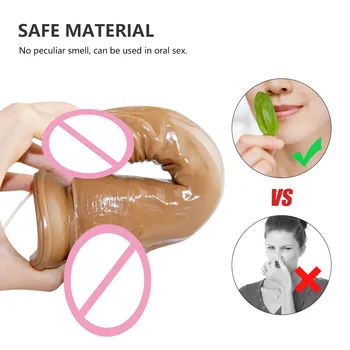 Dildo Vibratorius Silikono Realistiškas Penis su siurbtuko Sekso Žaislai Moters Moterų Masturbacija Vibratoriai Sekso Produktai
