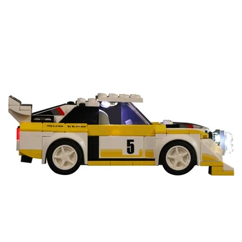 Blokai LED Apšvietimas Kit For Speed Čempionų 1985 M. Audi Sport Quattro S1 76897(LED Įtraukti Tik, Ne Rinkinio)Vaikams, Vaikas