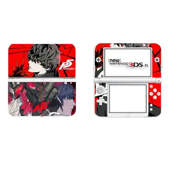 Persona 5 Pilnas draudimas Decal Odos Lipdukas NAUJOS 3DS XL Odos Lipdukai NAUJOS 3DS LL Vinilo Raštas Odos Lipdukas