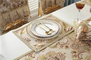 JAV europos stiliaus aukštos kokybės stalo runner didmeninė siuvinėti china stalo runner vestuvių viešbutis vakarienę