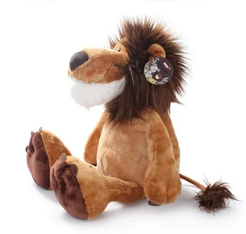 Gražus pliušinis žaislas įdaryti lėlės ruda liūtas džiunglių serijos miško gyvūnų lova laiko nakties istorija gimtadienio dovana 1pc nemokamas pristatymas