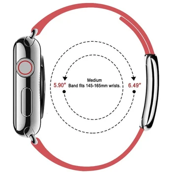 Nauja modernaus stiliaus Odos Kilpa dirželis Apple Žiūrėti Series 5 4 3 2 intervalai Apyrankė iWatch 38/40/42/44mm Watchband Priedai