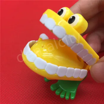Žaislai didmeninė Kūrybos Dantų Dovanų didmeninės pavasario Plastikiniai Žaislai, Šokinėti Dantų Grandinės Vaikų Dantų Žaislai