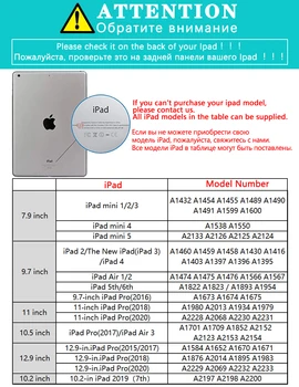 Mielas Panda iPad 10.2 7 8 Kartai Atveju Su Pieštukas Turėtojas iPad Air 4 3 2 Mini 5 4 Case For iPad Pro 11 Atveju 2020 m.