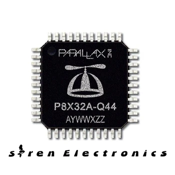 1 vnt. x P8X32A Q44 32-bitų Mikrovaldikliai - MCU LQFP Pin-44 paketo Sraigto Chip P8X32A-Q44