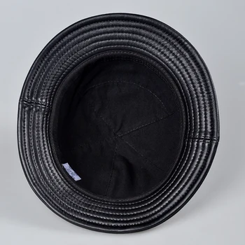 Aorice vyras nekilnojamojo odos kepurė hat 2020 natūralios odos nuo saulės, kepurės žvejybos vyrų kepurės HL901
