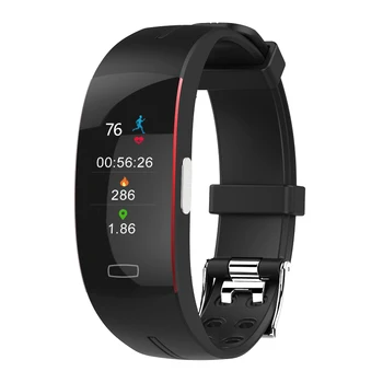 PPG+EKG P3 Plus Smart watchs Tiksli Širdies susitraukimų Stebėti Kraujo Spaudimą Stebėti Oro Pranešimą Apyrankę pk Fitbits 