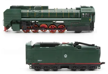 Aukštos modeliavimo 1:87 scale lydinio traukinio modelį, traukti atgal, juoda žalia akmens Anglių garo traukinio metalo automobilį žaislo vaikams, žaislai, dovanos, nemokamas pristatymas