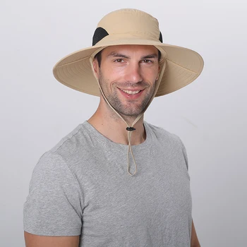 CAMOLAND Moterys Vyrai Lauko Pėsčiųjų Žvejybos Hat UV Apsauga nuo Saulės, Skrybėlę Vandeniui Panama Kepurė Kvėpuojantis Akių Pločio Kraštų Kibirą Skrybėlės