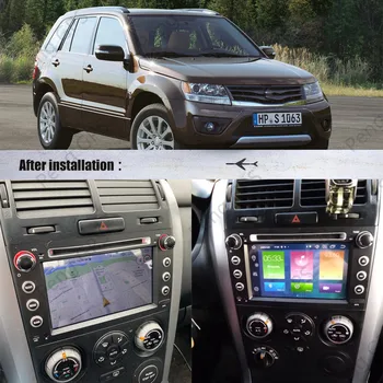Android10.0 64GB Automobilio radijo grotuvas GPS Navigacija Suzuki grant Vitara 2005-2012 M Multimedijos Grotuvas Radijas stereo headunit dsp