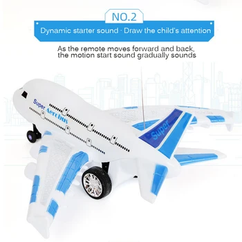 Belaidis Nuotolinio Kontroliuoti Lėktuvo Žaislas Pakilti Surinkti Imituoti Lėktuvo Modelis Su Šviesos Ir Garso Lauko Drone Žaislai
