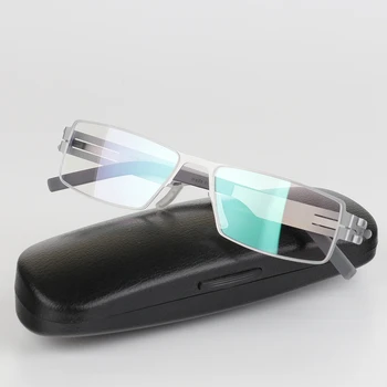 Aukštos kokybės IC Vokietija Unikalus Nr. varžtas Dizaino Prekės ženklų Akinių Rėmelių Ultra Light Ultra plonas Vyrų/moterų trumparegystė akinių rėmeliai