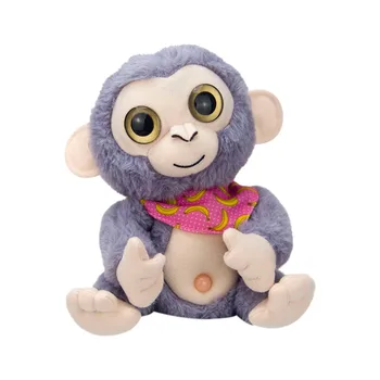 HIINST Pliušinis lėlės Elektros Beždžionė Įrašymo Kalbėti Supasi Keičiasi Balso Pliušinis Žaislas vaikams, Žaislai vaikams lašas laivas 2020 NAUJAS