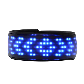 LED Ekranas Batų Šviesos Įrašą Lauko Naktį Veikia Apšviestas Dviračių, Batų Clip ALS88