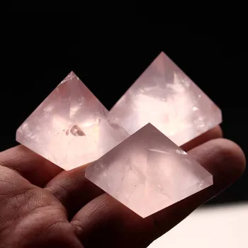Natūralus Akmuo, Mineralinis Crystal Rose Kvarco Piramidės Namų Puošybai Raganavimas Maldos Meditacija Varantys Impulso Gydymo Stiprintuvas