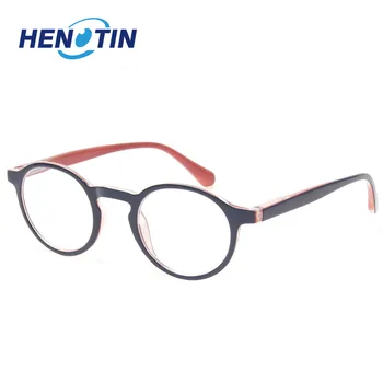 Mada, suapvalinti skaitymo akiniai 4 porų pavasario vyrių spalvingi akinių rėmeliai kokybės skaitytojai vyrų moterų