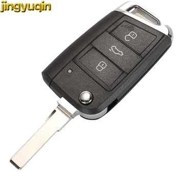 Jingyuqin Nuotolinio Automobilio Raktas Kontrolės 434MHz MQB ID48 VW Golf Sėdynė 7 MK7 Touran Polo Tiguan 5G6959752AB BB Keyless-go/Semi-smart