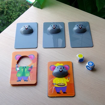Mielas Vaikai Dėlionės pelės persirengti Žaidimai Žaisti su talpinimo Anksti Švietimo Žaislai, 24 vnt
