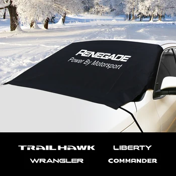 Automobilių Stiklų Sniego Blokų Skėtį Nuo Saulės Padengti Jeep Cherokee Vadas Kompasas Liberty 