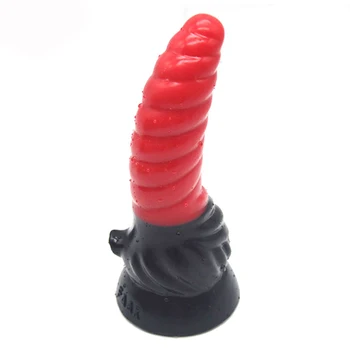 FAAK premium sekso žaislai silikono didelis analinis kaištis lenktas spalvinga dildo suaugusiems užpakalis Makšties Masturbuotis Vyrų prostatos Masažas