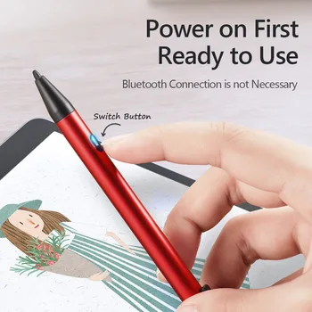 Aktyvus Stylus Pen Jutiklinio Ekrano Pieštukas iPad Pieštuku 10.2 Oro 4 iki 2020 m Pro 11 12.9 Capacitive 