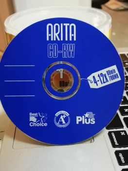 Didmeninė 10 diskai, A+ 4-12x 700 MB Tuščią Mėlyna CD RW Diskas
