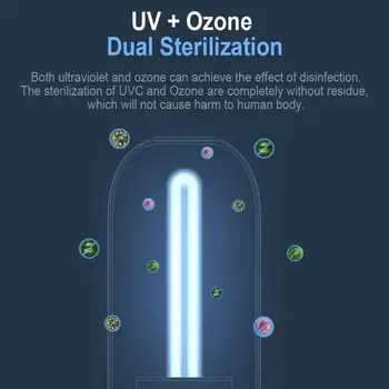 Sterilizer uv-C Namų Nužudyti Erkės Dezinfekavimo Oras Švarus Baktericidiniu Lemputės UV Ozono ir Ultravioletinės lempos, Kvarco lempos