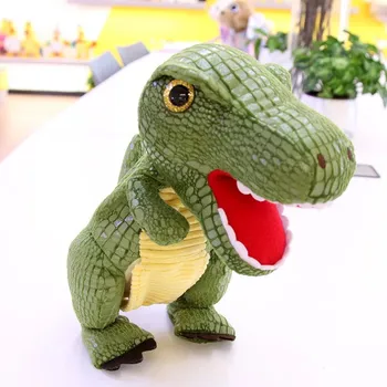 1pcs elektroninių dainuoti, vaikščioti dinozaurai Baterija Robotas Žaislas Modeliavimas Dinozaurų geriausios dovanos vaikams vaikams