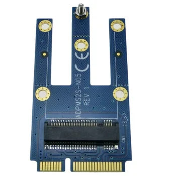 NGFF M. 2 Raktas B Mini PCIe Mini PCI-E Adapterį 3G 4G Moudle M2 mini pcie už ME906E EM12G EM7345 ME936 EM7455
