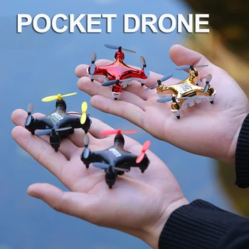 4k kišenėje drone Mini Quadcopter su HD Kamera Rc WIFI FPV Rc lenktynių Drone Sraigtasparnis 