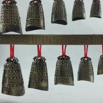 Tradicinės Kinų Muzikos Instrumentas Bian Zhong Senovinių Amatų Ornamentu Bell Bronzos Dekoratyvinis Dvigubo Sluoksnio