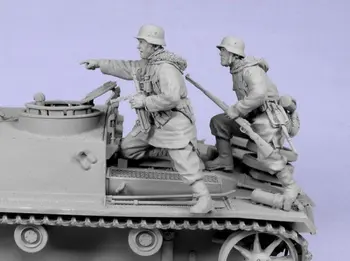 1/35 Pėstininkų žiemą, apima 2 (NR. BAKAS ) Dervos, paveikslas Modelis rinkiniai Miniatiūriniai gk Unassembly Unpainted