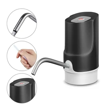 NAMŲ-Vandens Butelis Siurblys, USB Įkrovimą, Automatinė Geriamojo Vandens Siurblio Nešiojamieji Elektriniai Vandens Dozatorius Vandens Butelis