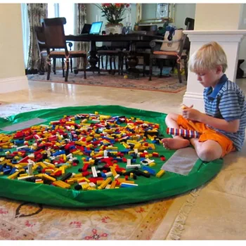 1,5 m Vaikams Žaisti, Mat Žaislų Saugojimo Krepšiai Negabaritinių Pliušiniai Žaislai Organizatorius Žaisti Mat Patvarus Lego Žaislų Saugojimo Krepšys Lauko Blokai