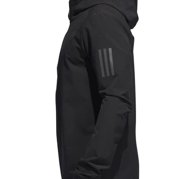 Originalus Naujas Atvykimo Adidas RESPONSE STRIUKĖ vyriška Bėgimo Striukė su Gobtuvu Sportinę aprangą