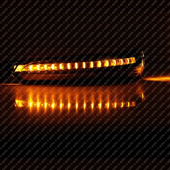 Automobilio LED galinio vaizdo Veidrodis Paversti šviesos Signalo Lemputė Mirksi Šviesos KIA Rondo RP CARENS 2016 87613-A4000 87614-A4000