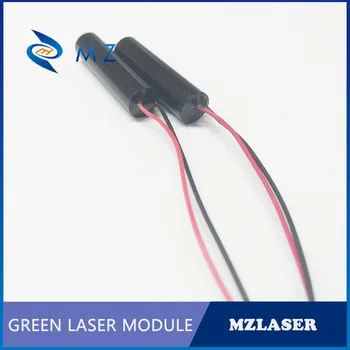 520nm 10 mw 110 laipsniu, žalia linija lazerio modulis žemos temperatūros darbo mažas energijos suvartojimas pramonės APC važiuoti lazeriu